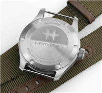 Orologio Hamilton Uomo Khaki Field Mechanical in Acciaio H69509930 - H69509930